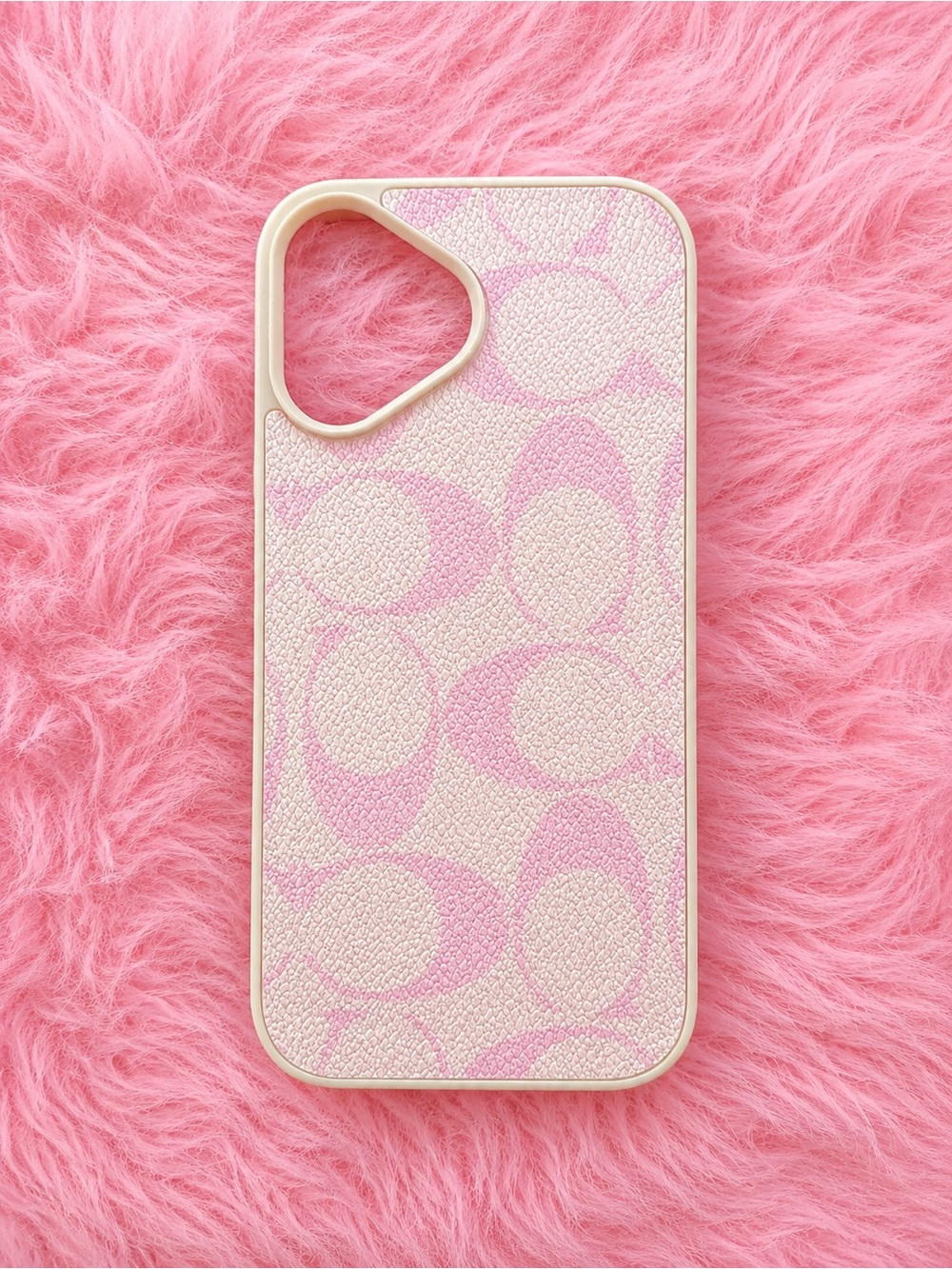 Pink Monogram Style iPhone 17 Case | New in Package
